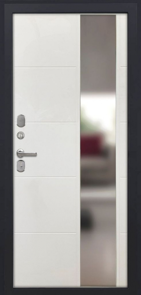 Товар Дверь ДвериПРО Квадро ФЛЗ-649 Капучино (зеркало) DPRO227857