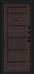 Дверь Борн/SBlack Букле черное/Wenge Melinga BR6185 фото